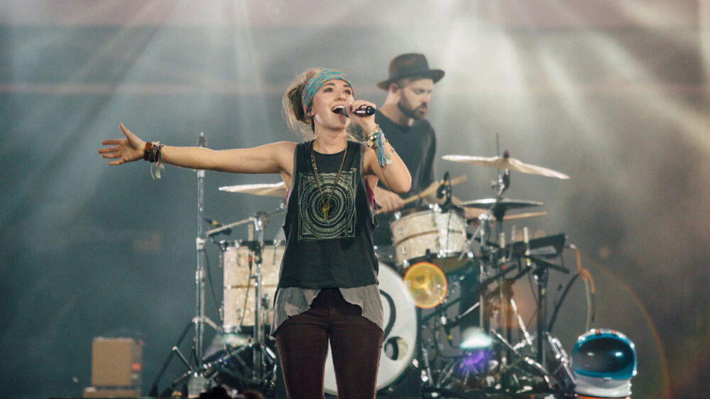 Vor drei Jahren ging Lauren Daigle mit Hillsong United auf Tour (Archivbild)