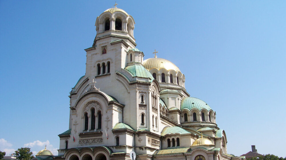 Die Alexander-Newski-Kathedrale in Bulgariens Hauptstadt Sofia ist eine orthodoxe Kathedrale und Sitz des hiesigen Patriarchen