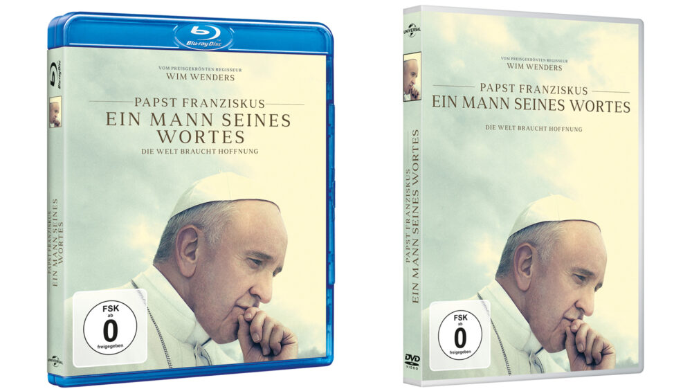 pro verlost eine DVD und eine Blu-ray der Dokumentation über Papst Franziskus