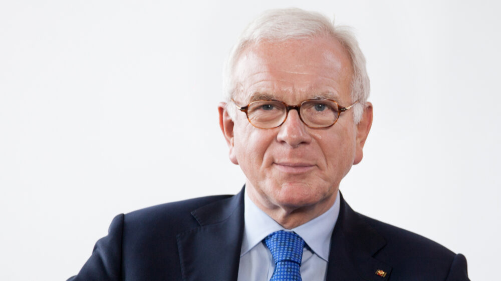 Hans-Gert Pöttering (Archivbild) war von 2007 bis 2009 der 12. Präsident des Europäischen Parlamentes