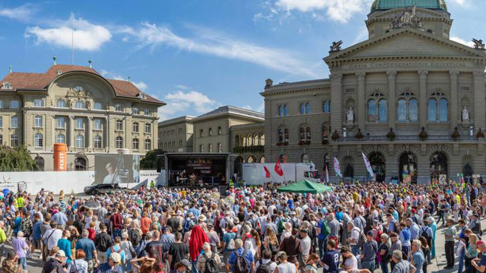 Der „Marsch fürs Läbe“ setzt sich gegen Abtreibung und Sterbehilfe ein