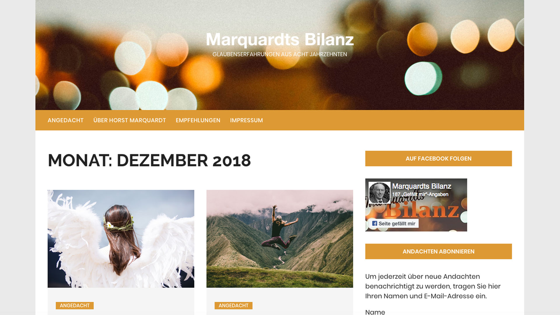 Horst Marquardt Zieht Bilanz