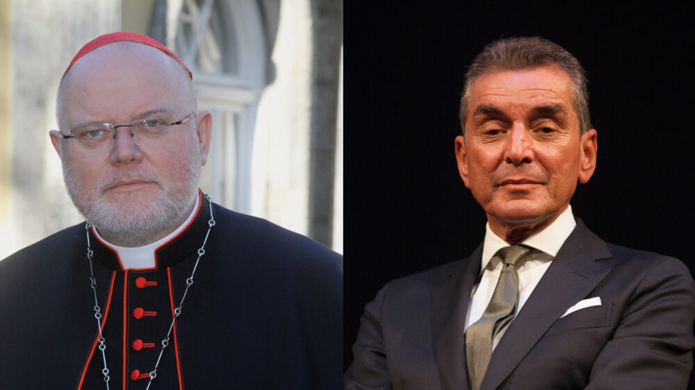 Stritten sich in Berlin: (v.l.) Reinhard Kardinal Marx und Michel Friedman