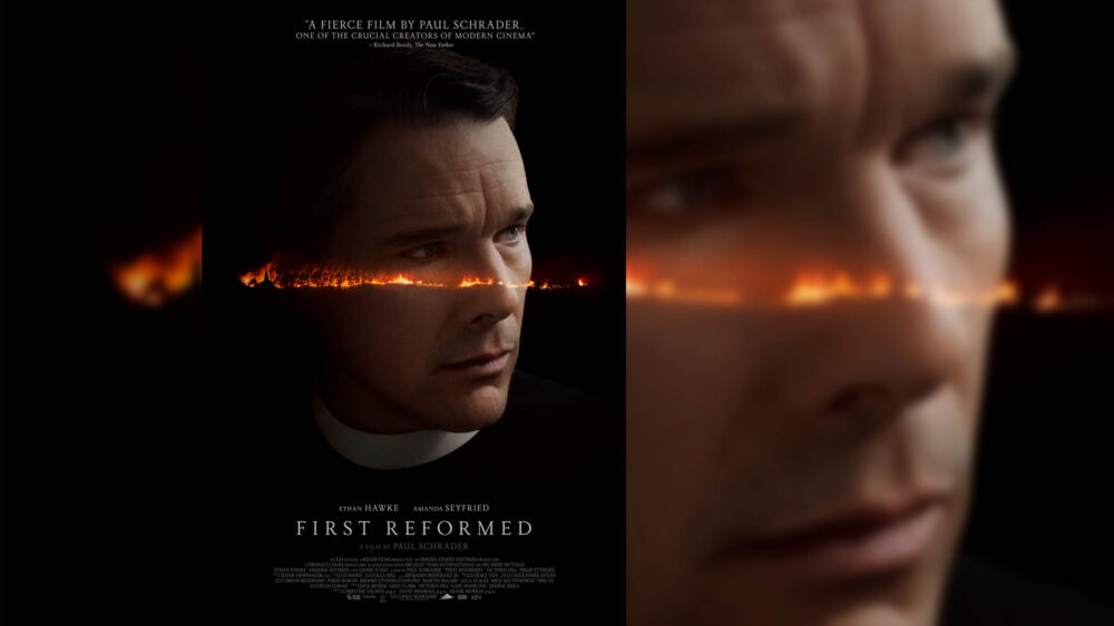 Der bereits zuvor vier Mal für einen Oscar nominierte Schauspieler Ethan Hawke spielt im Film „First Reformed“ einen Pastor, der in einer Glaubens- und Lebenskrise steckt