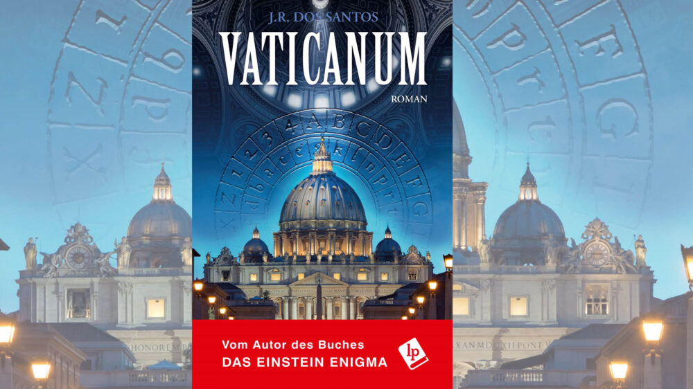 Im neuen Roman des Bestsellerautors J.R. Dos Santos begibt sich der Code-Spezialist Tomás Noronha in den Vatikan und deckt mit einer attraktiven Wirtschaftsprüferin an seiner Seite die Finanzdelikte des Kirchenstaates auf