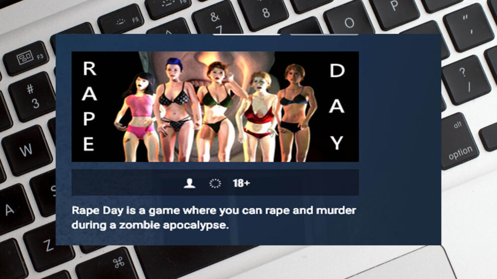 Im PC-Spiel „Rape Day“ sollen Frauen vergewaltigt werden
