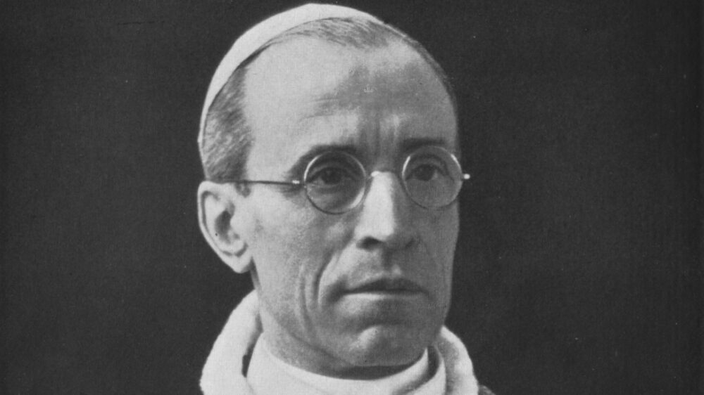 Der umstrittene Papst Pius XII. auf einer Fotografie aus dem Jahr 1939