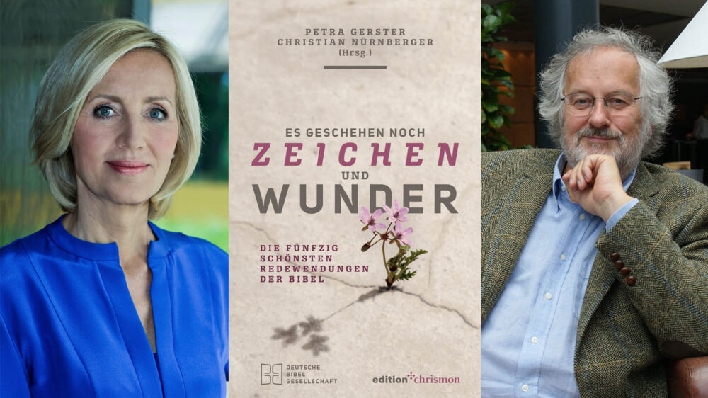 In ihrem Buch „Es geschehen noch Zeichen und Wunder“ haben Petra Gerster und ihr Mann Christian Nürnberger fünfzig Redewendungen aus der Bibel gesammelt