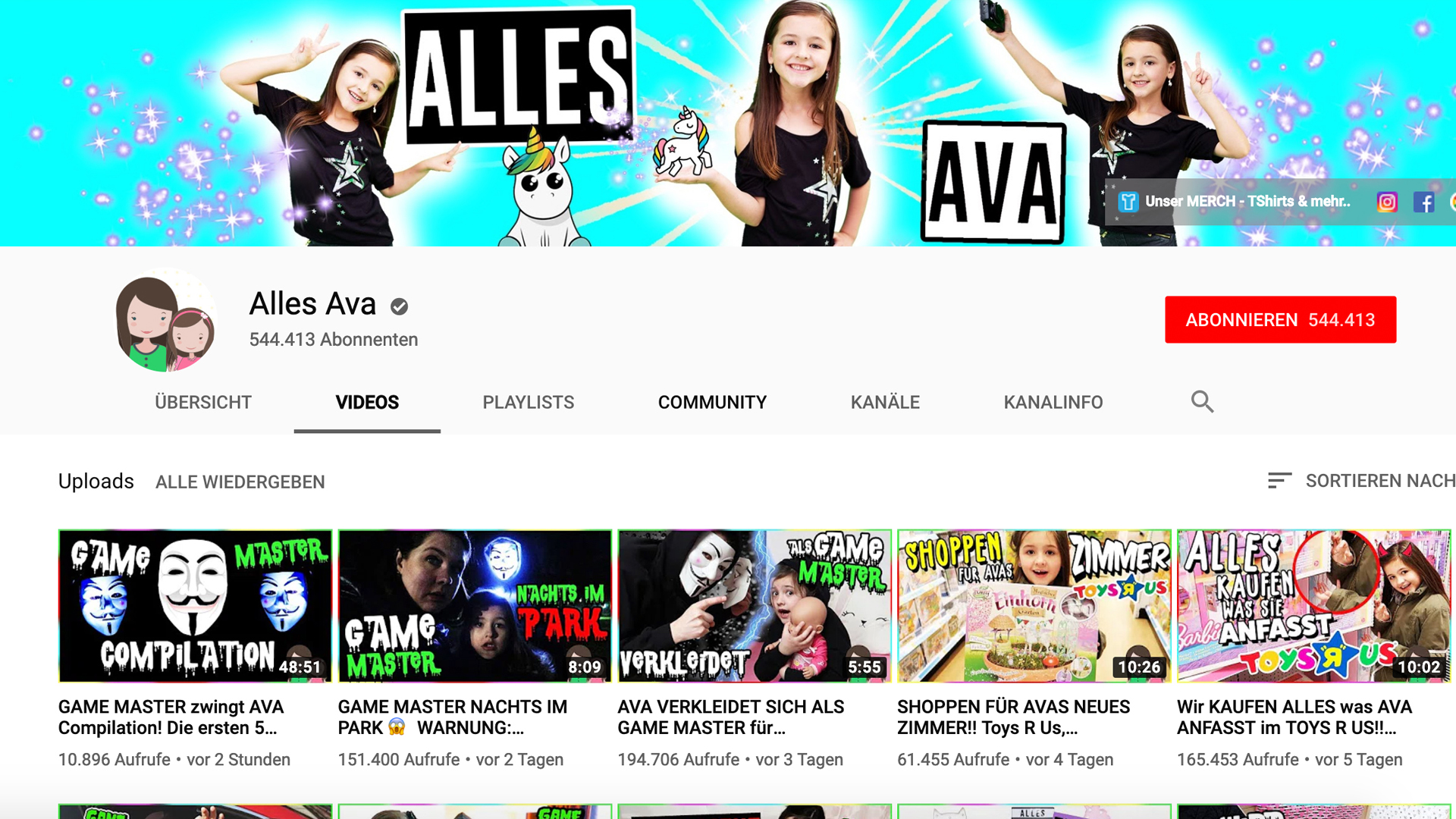 Beim YouTube-Kanal „Alles Ava“ steht die 6-jährige Ava im Mittelpunkt