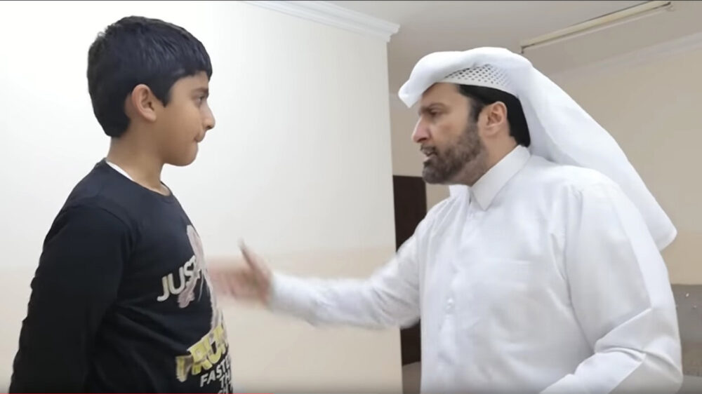 Das umstrittene Video von Abdelaziz al-Khazraj al-Ansari wurde bisher nicht entfernt