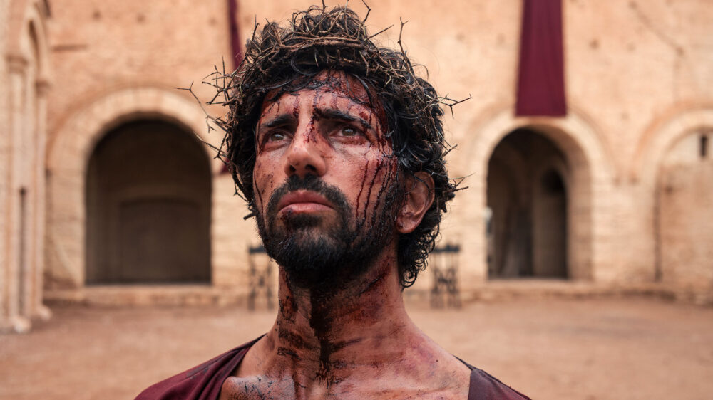 Greg Barnett spielt in der Serie „Jesus – sein Leben“ die Figur des Jesus Christus