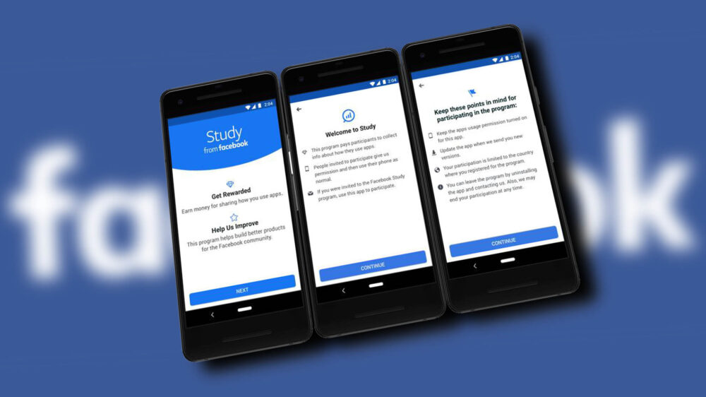 Mit einer App namens „Study“ will Facebook gegen Bezahlung Nutzerdaten sammeln