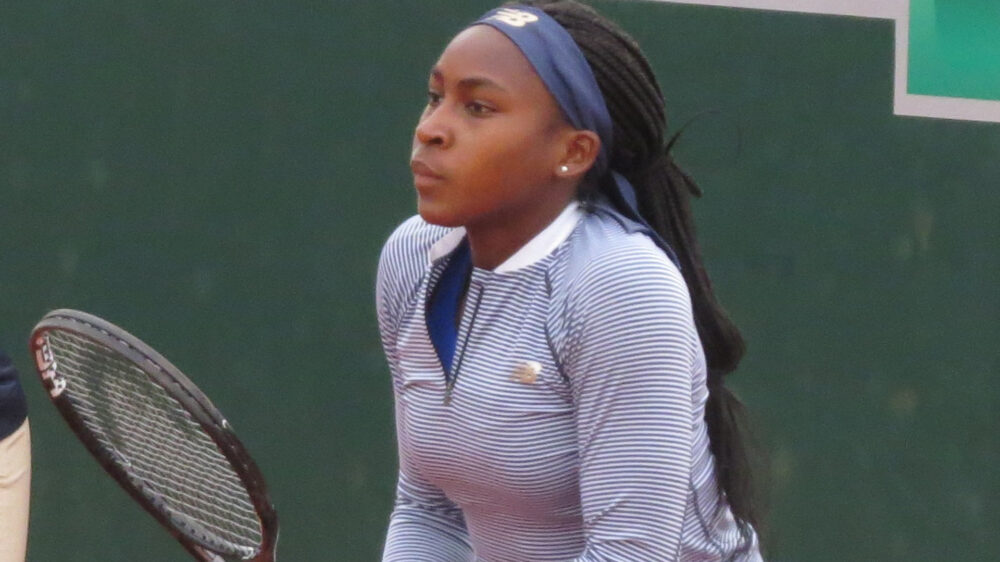 Cori Gauff hat bei ihrem Wimbledon-Debüt die erste Runde überstanden