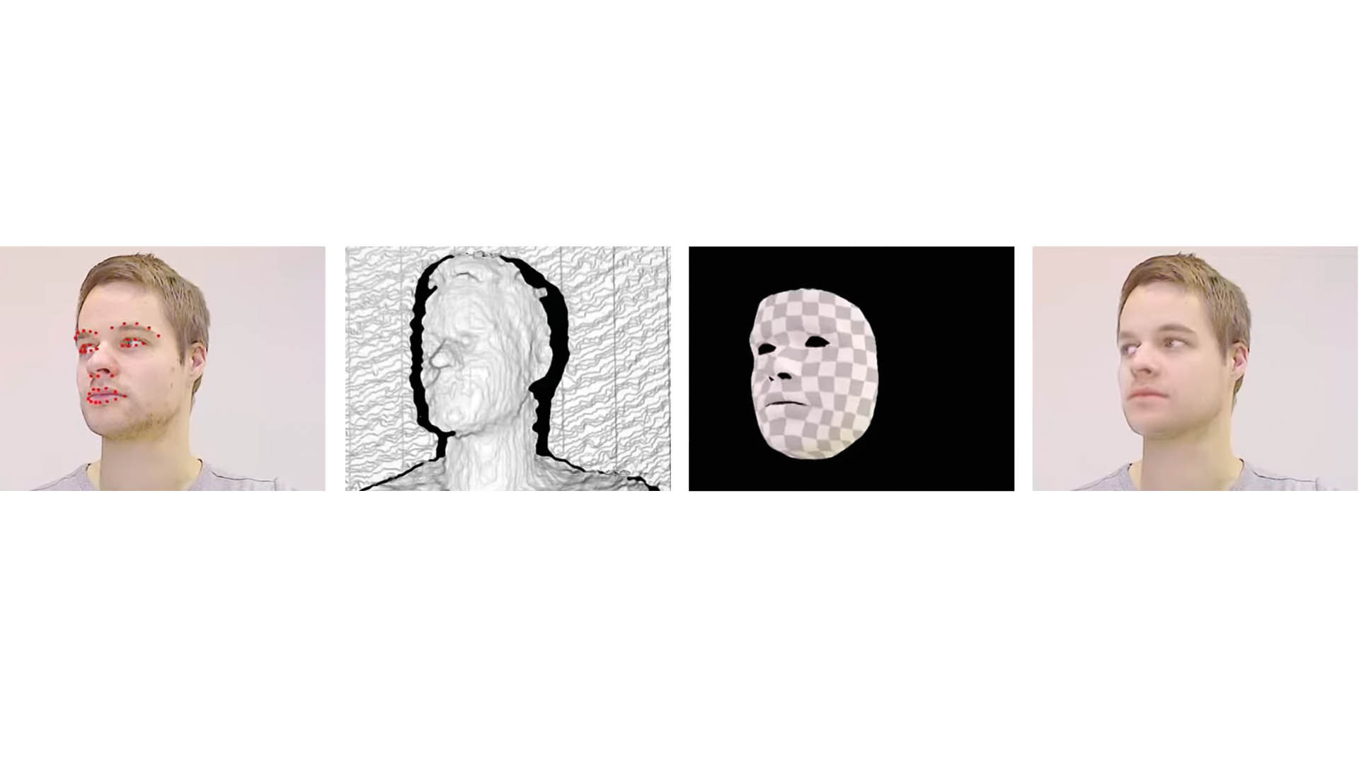 „Face2Face“ heißt die Software, mit der man ein Gesicht digitalisieren und dann in Echtzeit „fernsteuern“