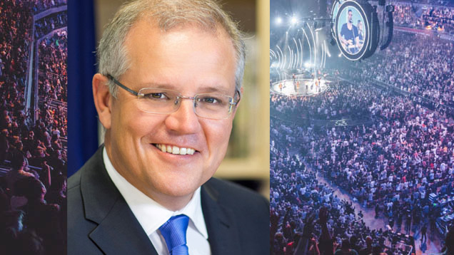 Sein Glaube ist nicht „Down Under“: Premierminister Scott Morrison besuchte mit seiner Frau Jenny die Hillsong-Jahreskonferenz in Sydney