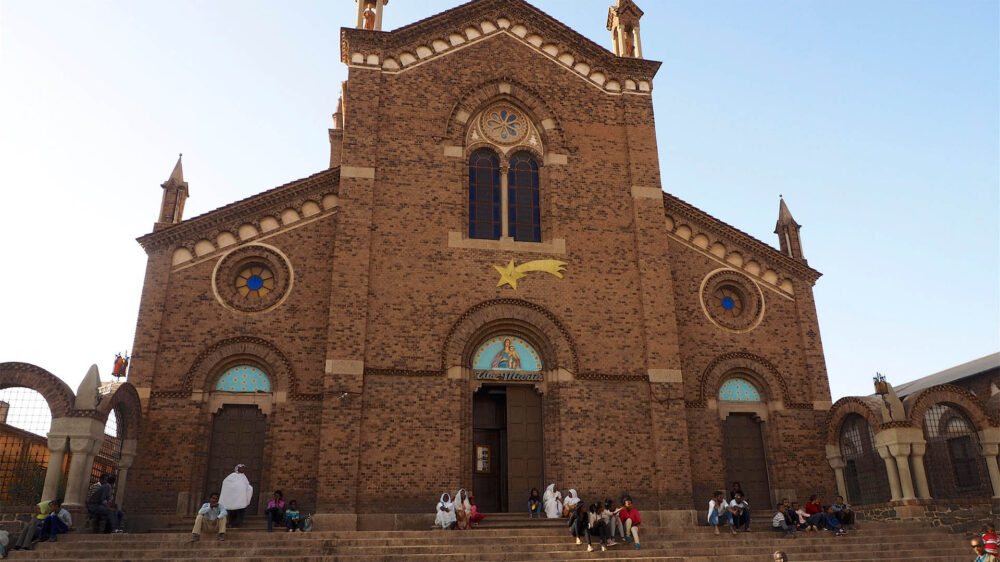 Die katholische Kirche in Eritrea erleidet immer mehr Einschränkungen. Hier die katholische Kathedrale St. Joseph in Asmara.