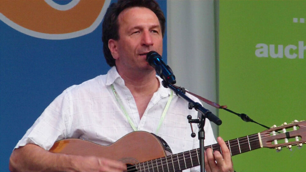 Clemens Bittlinger auf dem Deutschen Evangelischen Kirchentag 2011 in Dresden