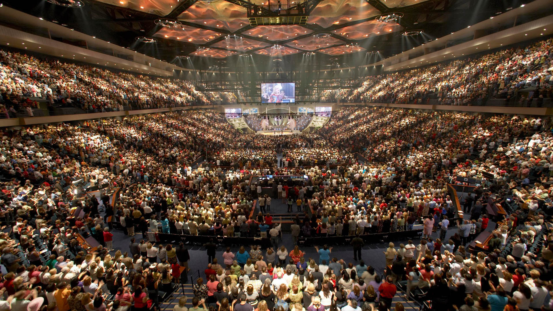 Rund 50.000 Besucher zieht die Lakewood Church wöchentlich an