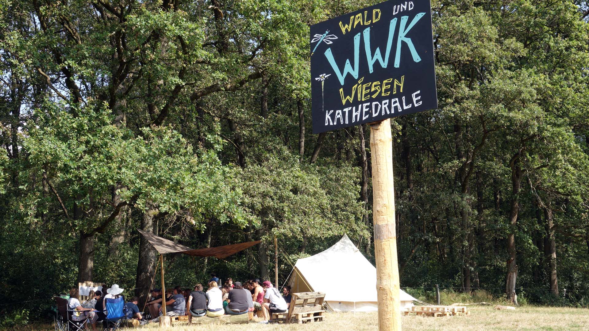 In der „Wald- und Wiesenkathedrale“ geht es in einem Workshop um das Thema „Schöpfungsbewahrung: Aufgabe für alle Christen“