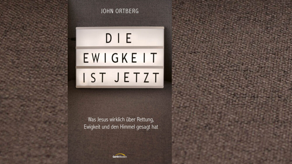 „Gott wartet nicht darauf, dass die Ewigkeit anfängt. Er lebt schon jetzt darin.“ Eine der zentralen Aussagen des neuen Buches des amerikanischen Theologen John Ortberg.