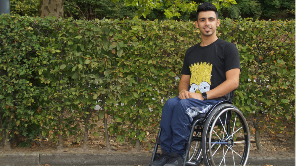 Peyman Mizan ist zielstrebig und ehrgeizig: sowohl bei den sportlichen Zielen als auch bei der Suche nach einem Ausbildungsplatz