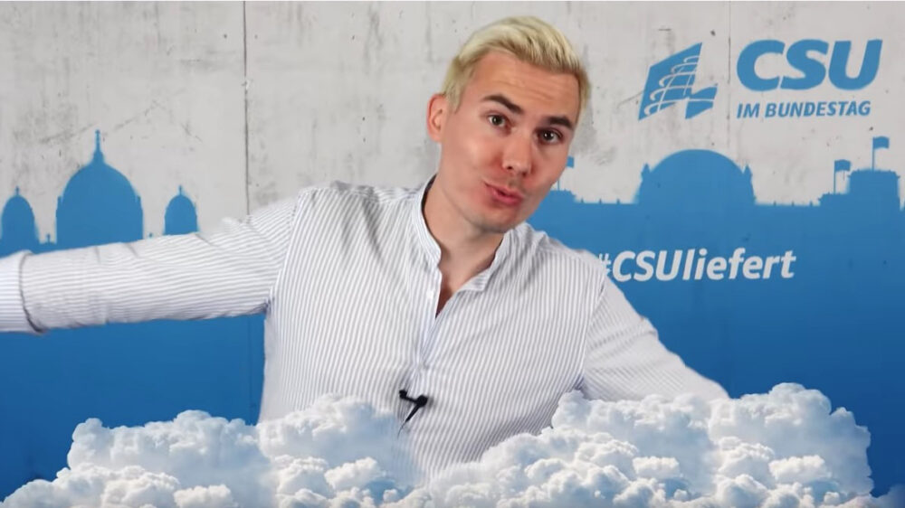 „Armin“ von der CSU moderiert das neue Video-Angebot der Partei