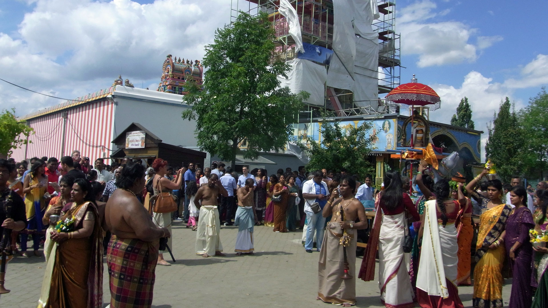 Auch in Deutschland wie hier in Hamm leben Hindus: insgesamt sind es etwa 100.000 Anhänger der Glaubensgemeinschaft