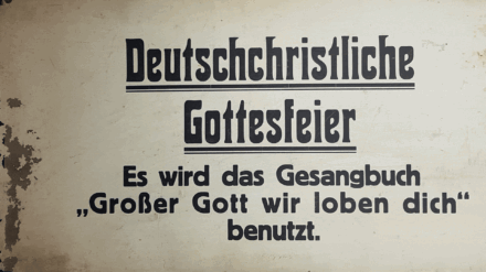 Schilder wie diese gehörten noch zu den harmloseren, was die Arbeit des Entjudungsinstituts betraf