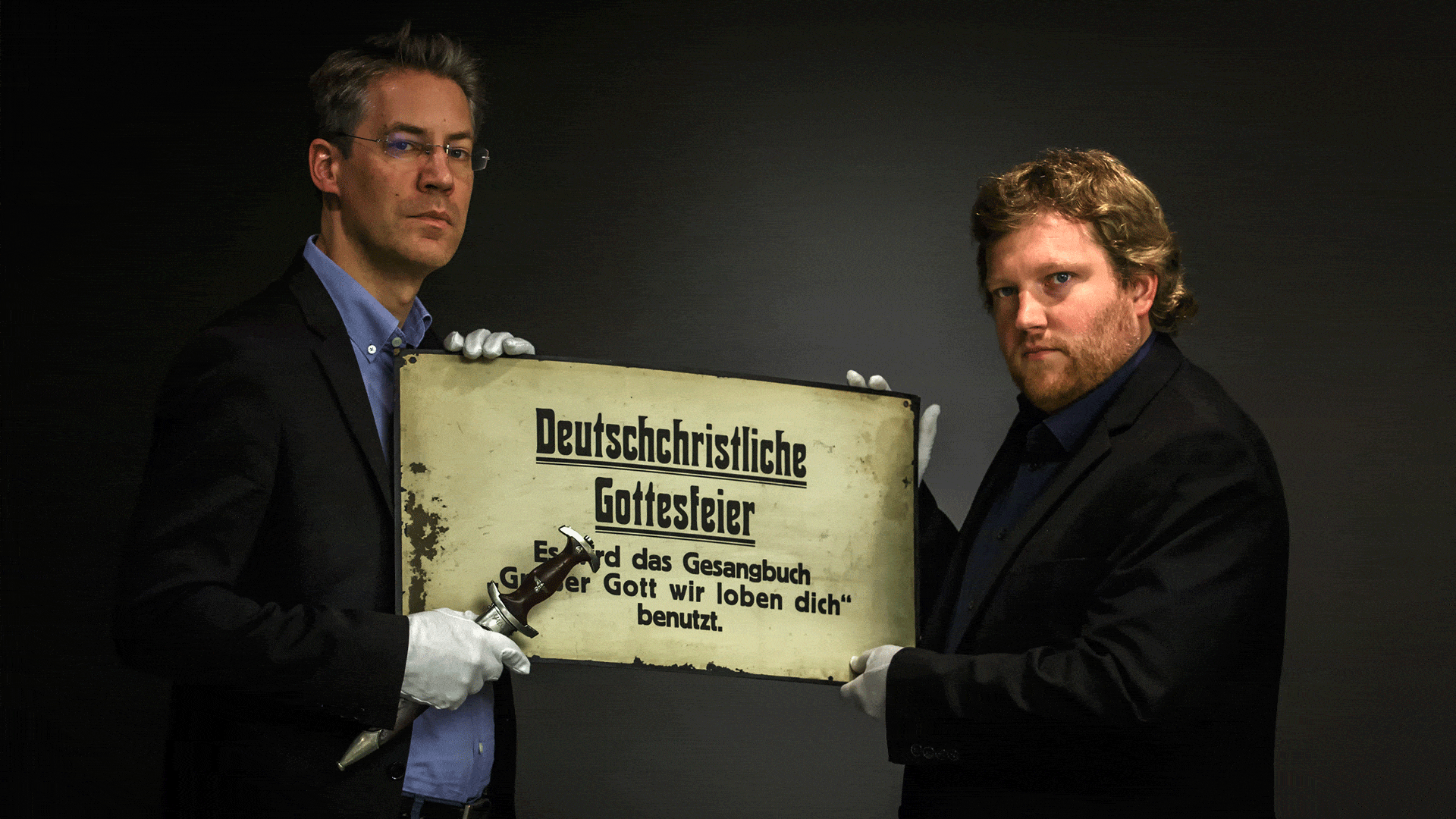Die beiden Kuratoren Dr. Jochen Birkenmeier und Michael Weise