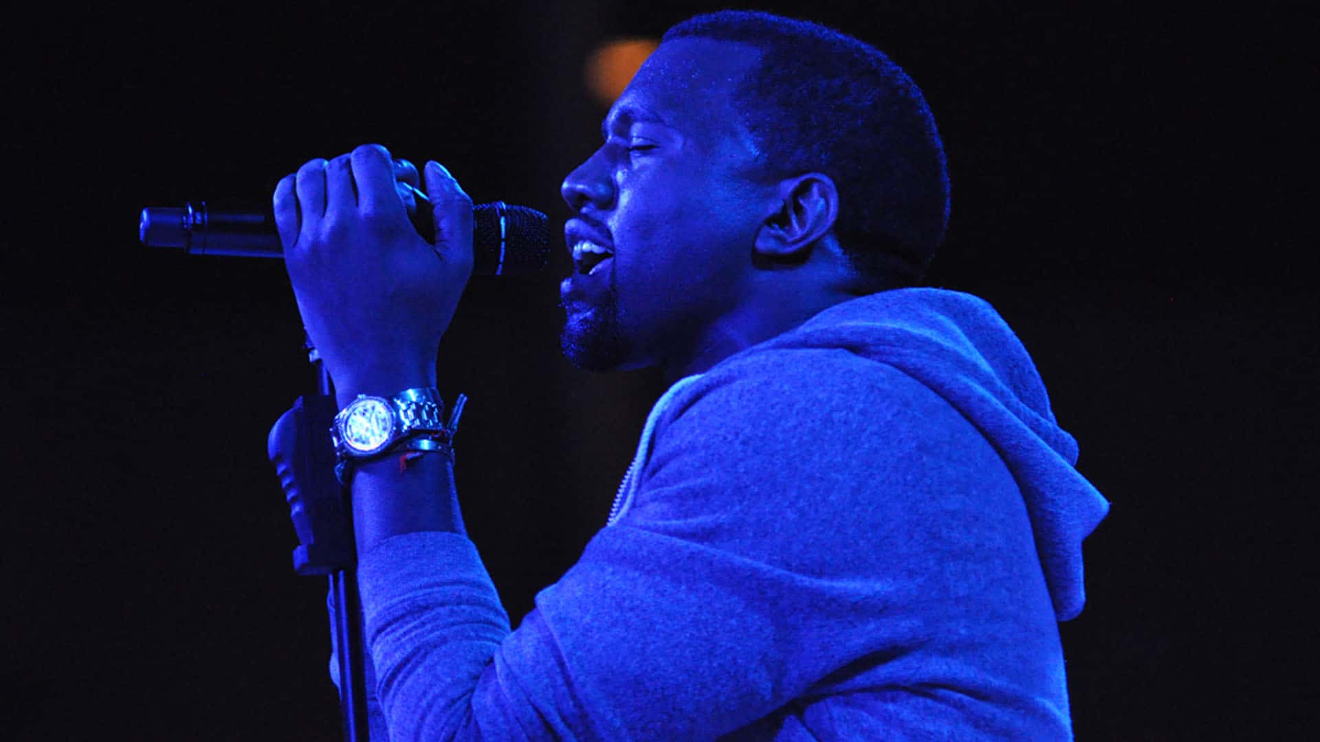Kanye West bei einem Konzert in New York (Archivbild)
