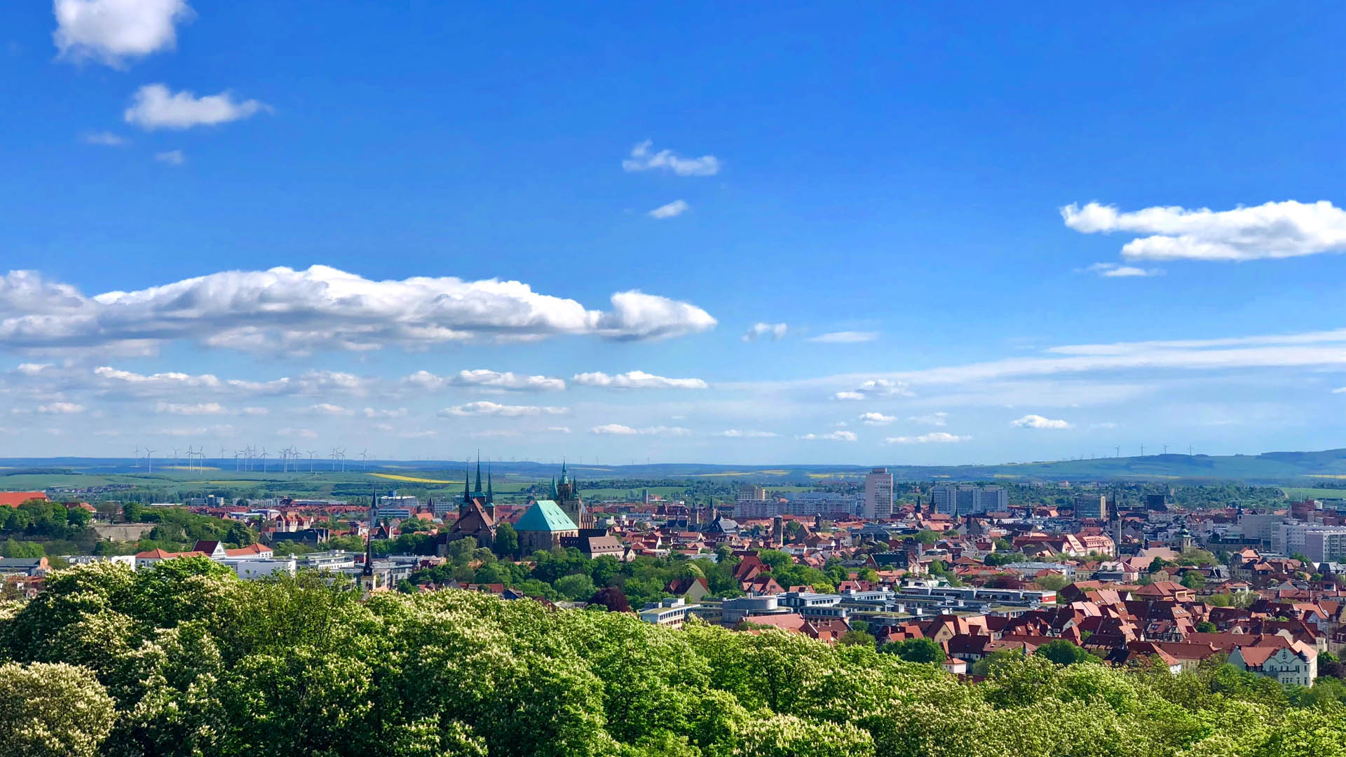 Von Erfurt aus werden die politischen Geschicke des Freistaates Thüringen gelenkt