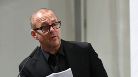 Heino Ferch hat am Donnerstag den Medienpreis „Goldener Kompass“ von der Christlichen Medieninitiative pro erhalten