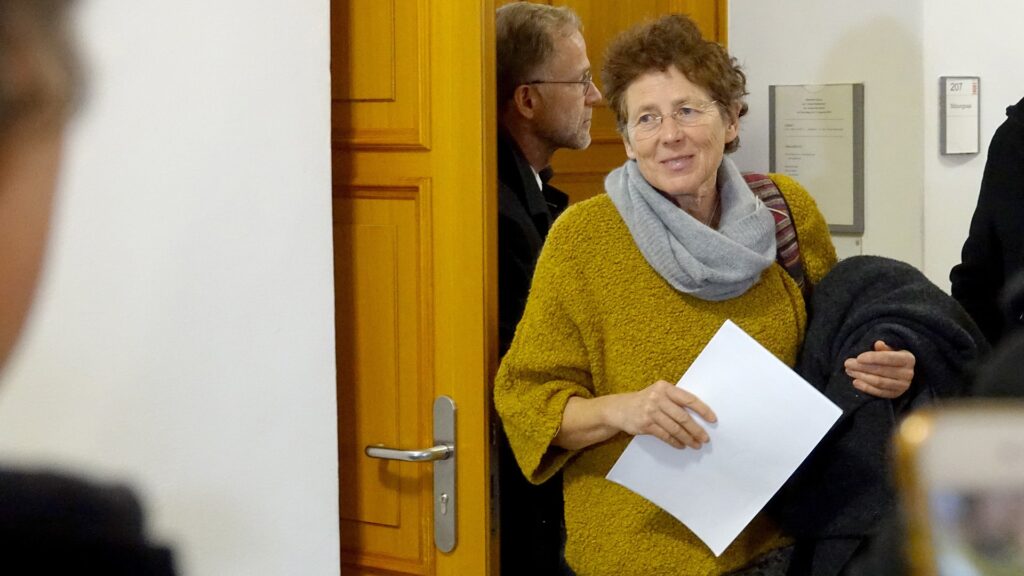 Verloren und doch gewonnen: Kristina Hänel nach der Urteilsverkündung