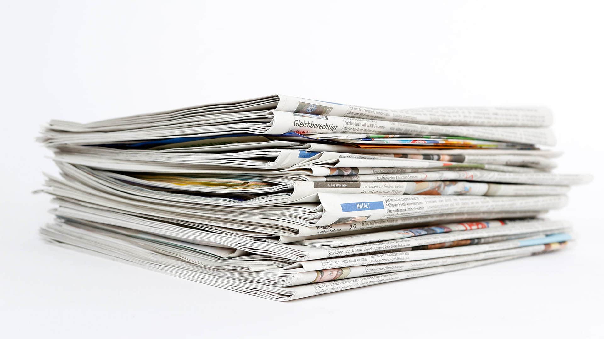 Kirchenzeitungen verlieren seit 20 Jahren an Auflage