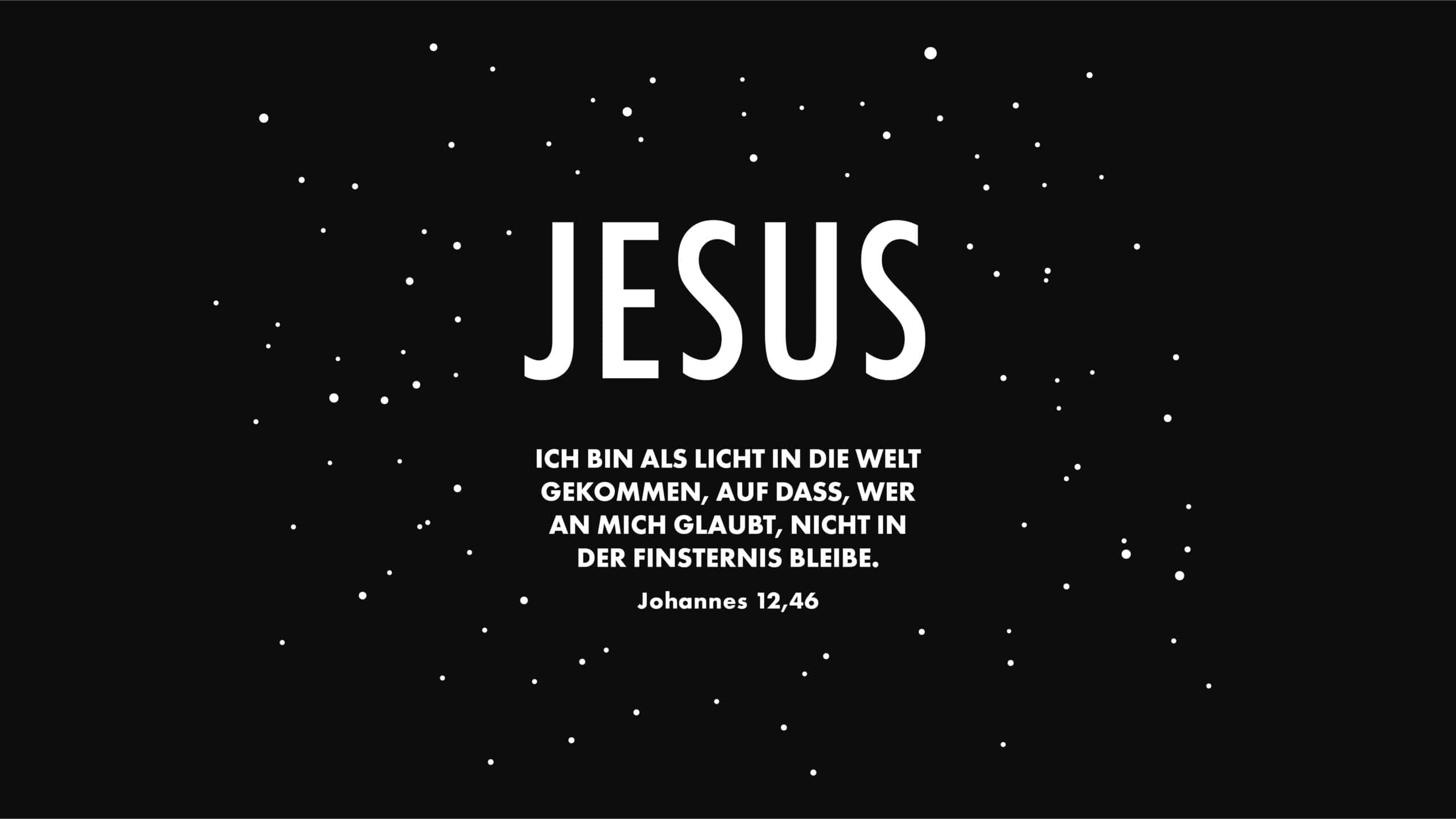 Weihnachten: Jesus ist als Licht in die Welt gekommen