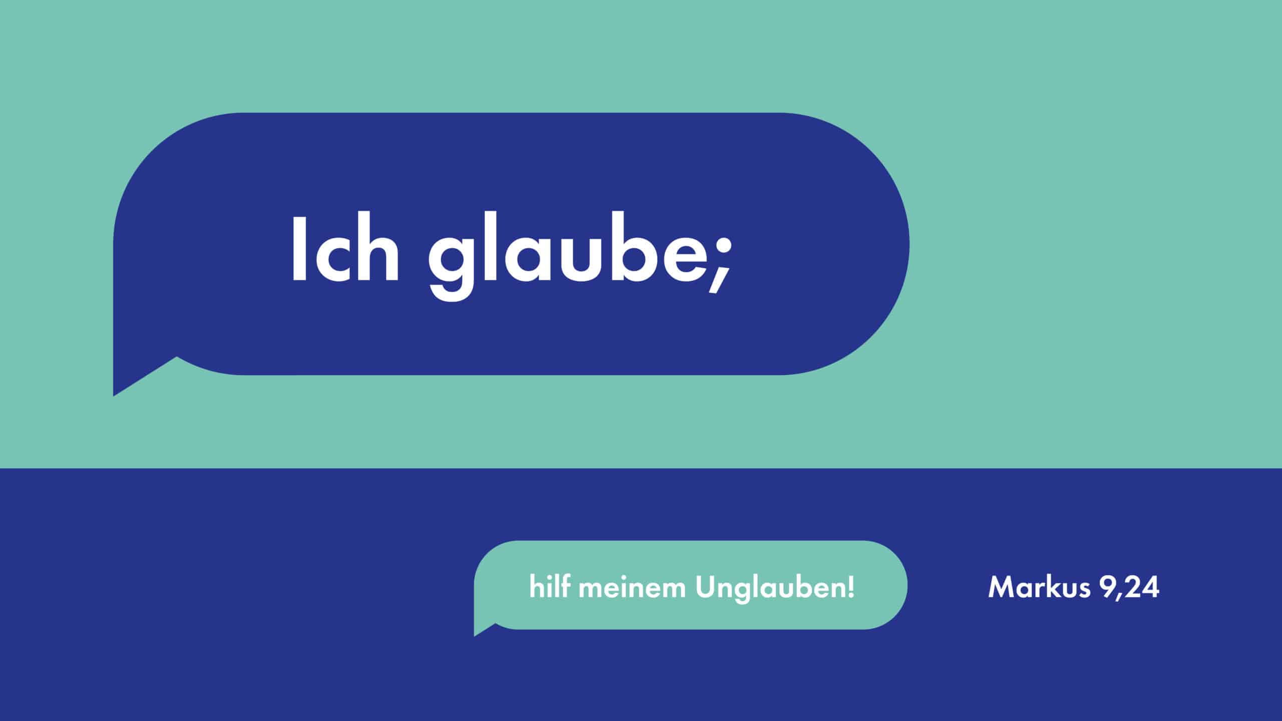 Die Jahreslosung für 2020 kommt aus dem Markusevangelium