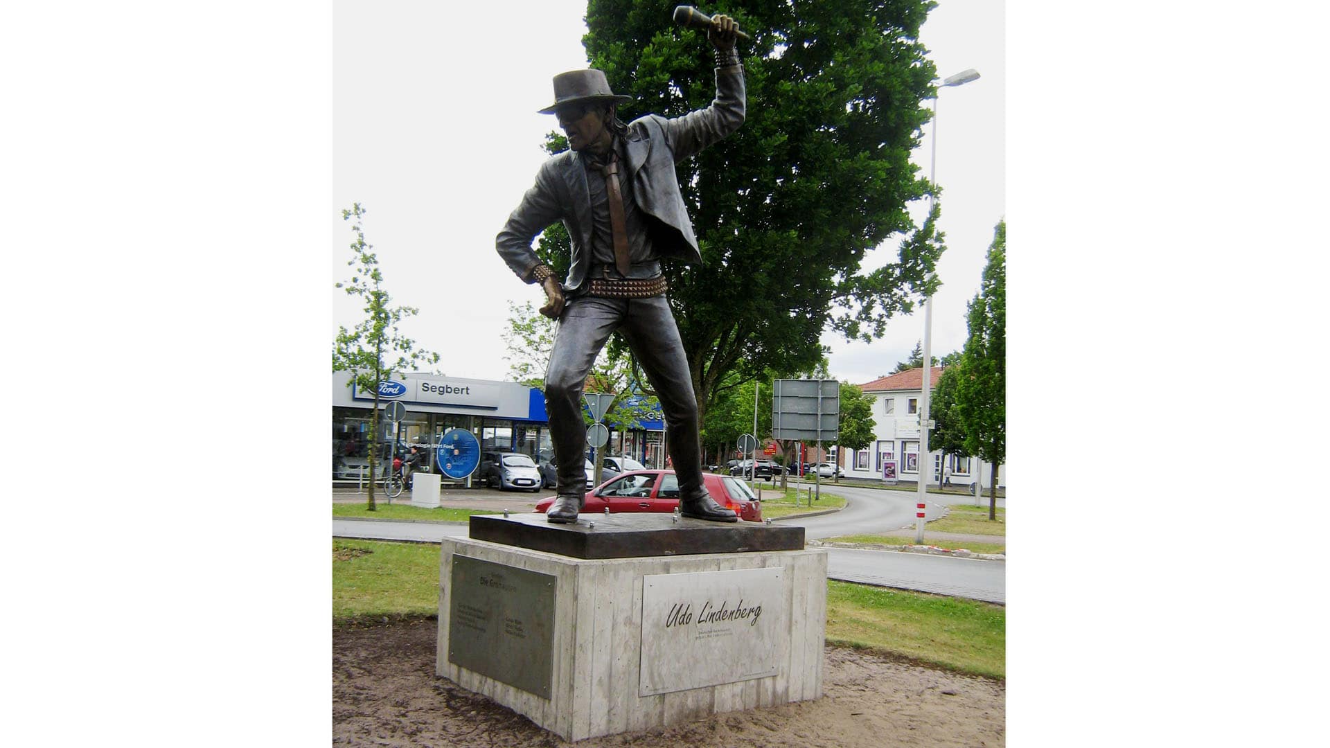 Sie haben ihm ein Denkmal gebaut: Lindenberg-Ehrenmal in Gronau/Westfalen