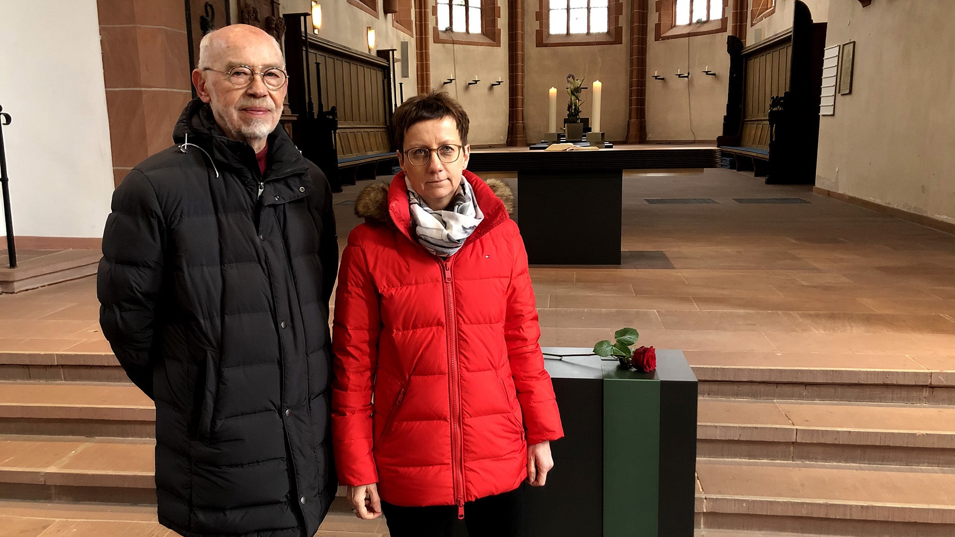 Für die Trauernden da sein: Pröpstin Ute Kropf-Brandau hat mit Helmut Götze die Marienkirche geöffnet