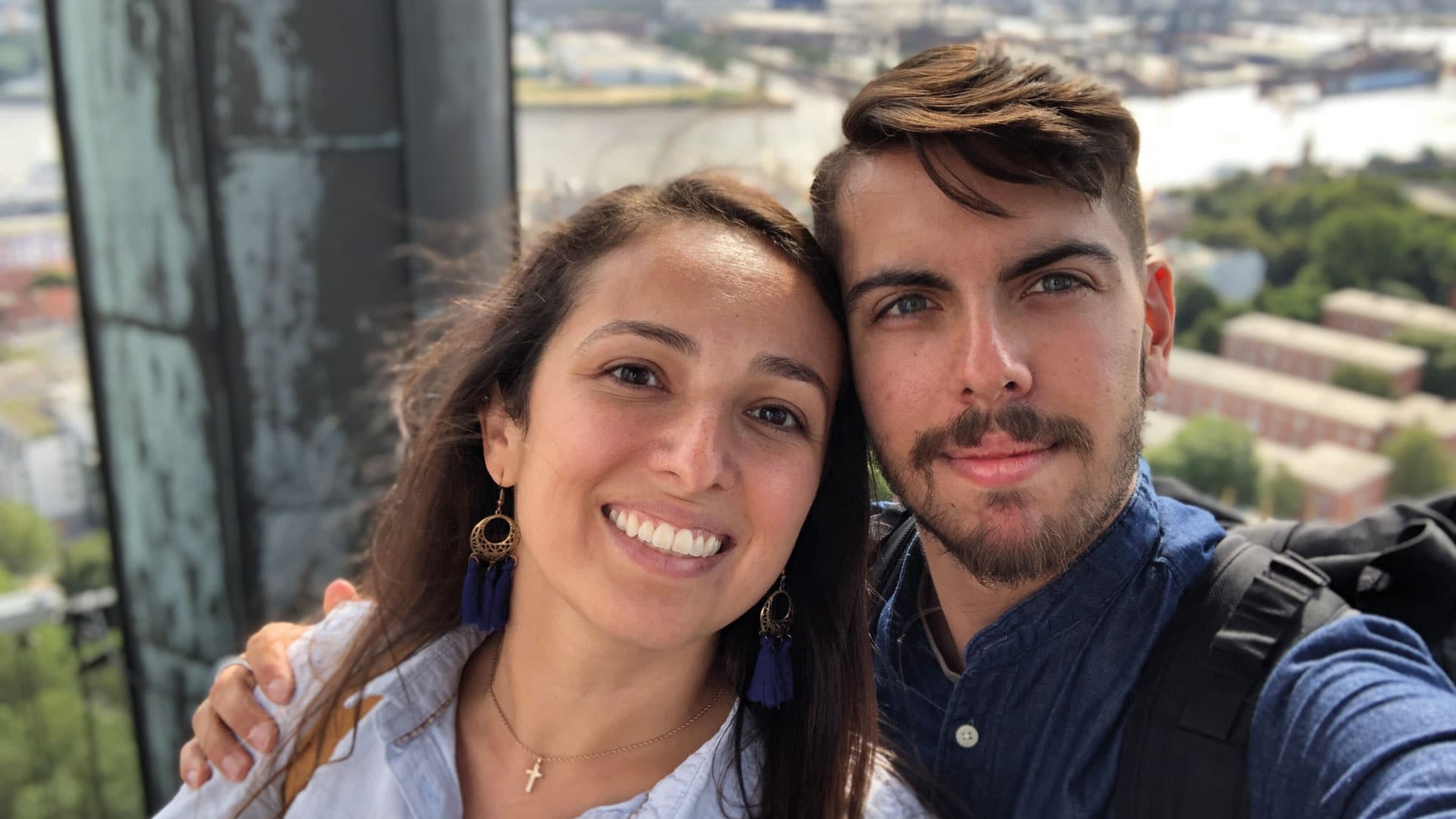 Benjamin Wussow lebt mit seiner Frau Ale in Madrid