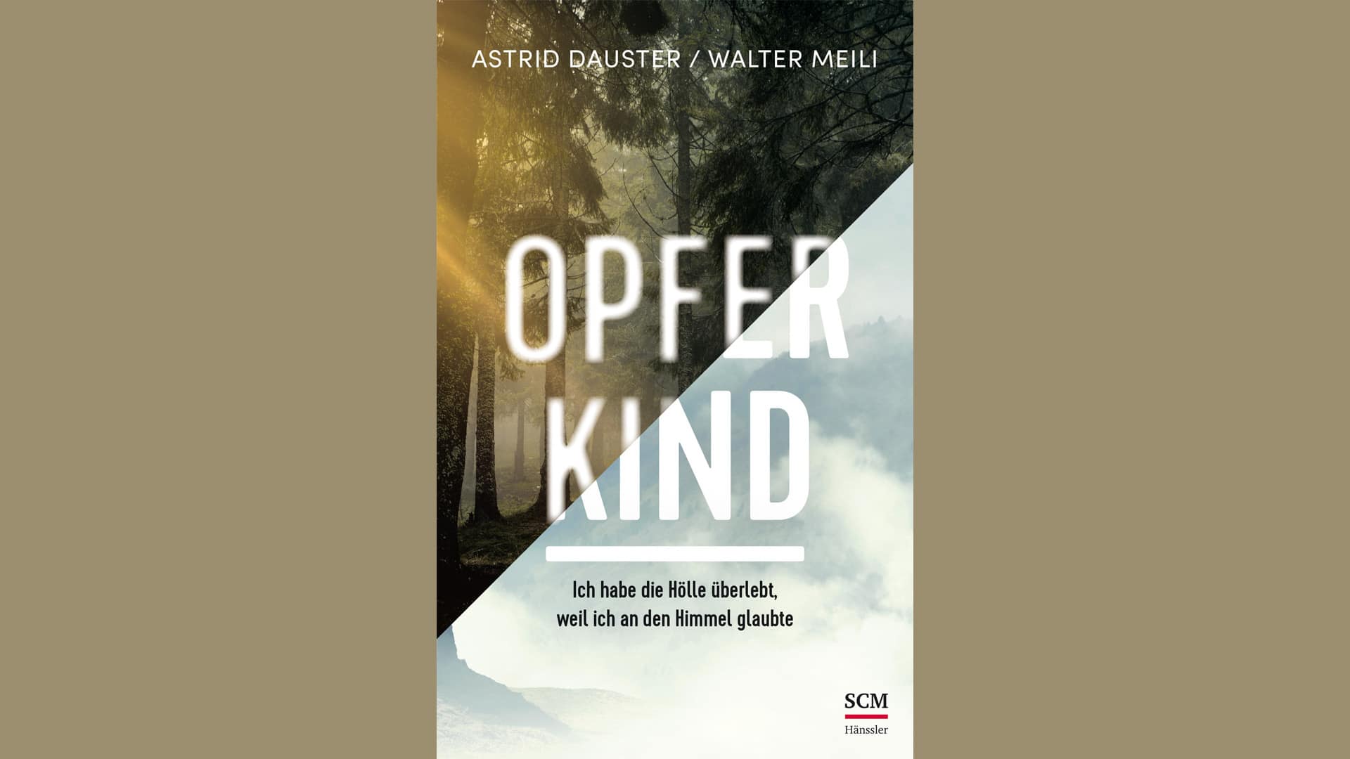 Im Buch „Opferkind“ beschreibt Astrid Dauster ihre Erlebnisse und schildert die Gespräch mit „Josef, dem Schäfer“. Erschienen bei SCM Hänssler, 416 Seiten, 22,99 Euro, ISBN 9783775159517