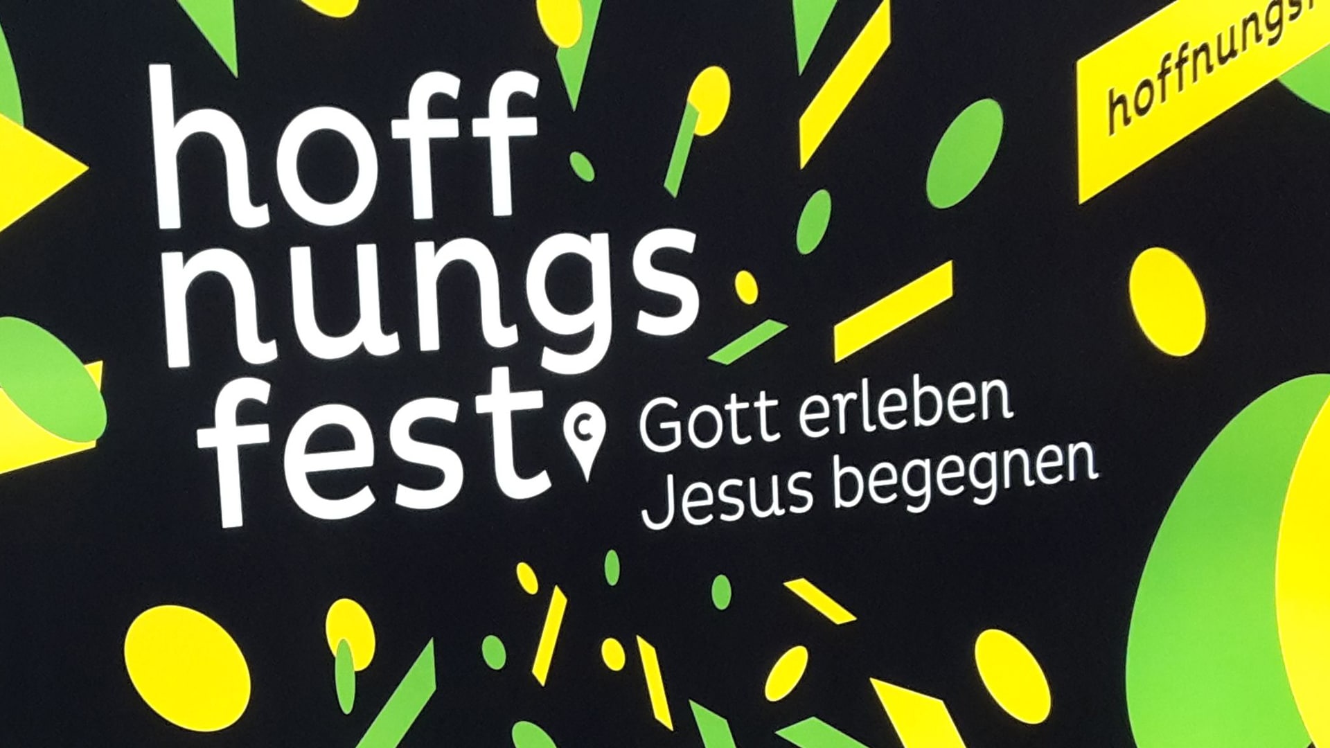 Die missionarische Aktion „hoffnungsfest 2021“ läuft 99 Tage