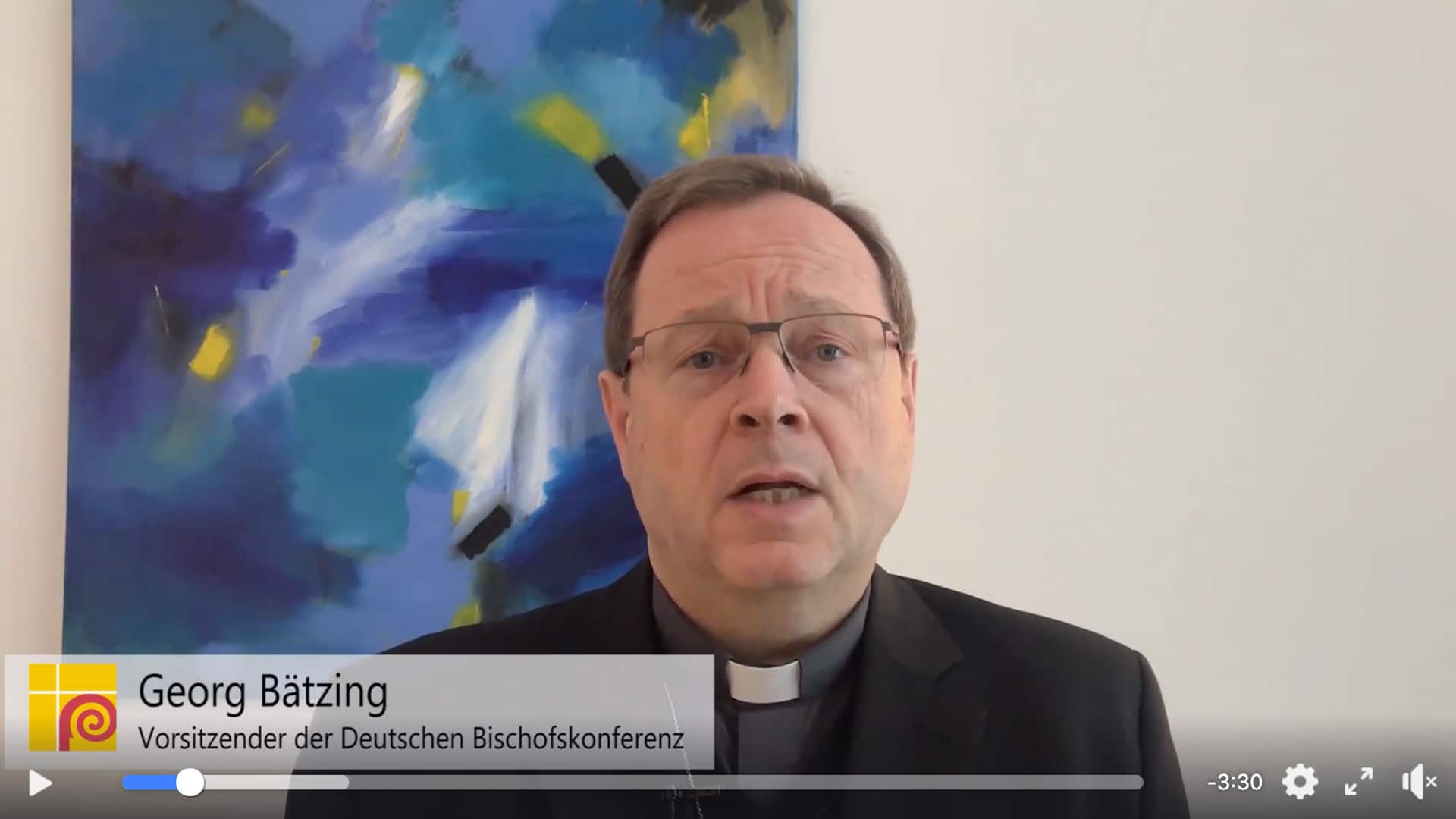 Der Vorsitzende der Deutschen Bischofskonferenz Georg Bätzing