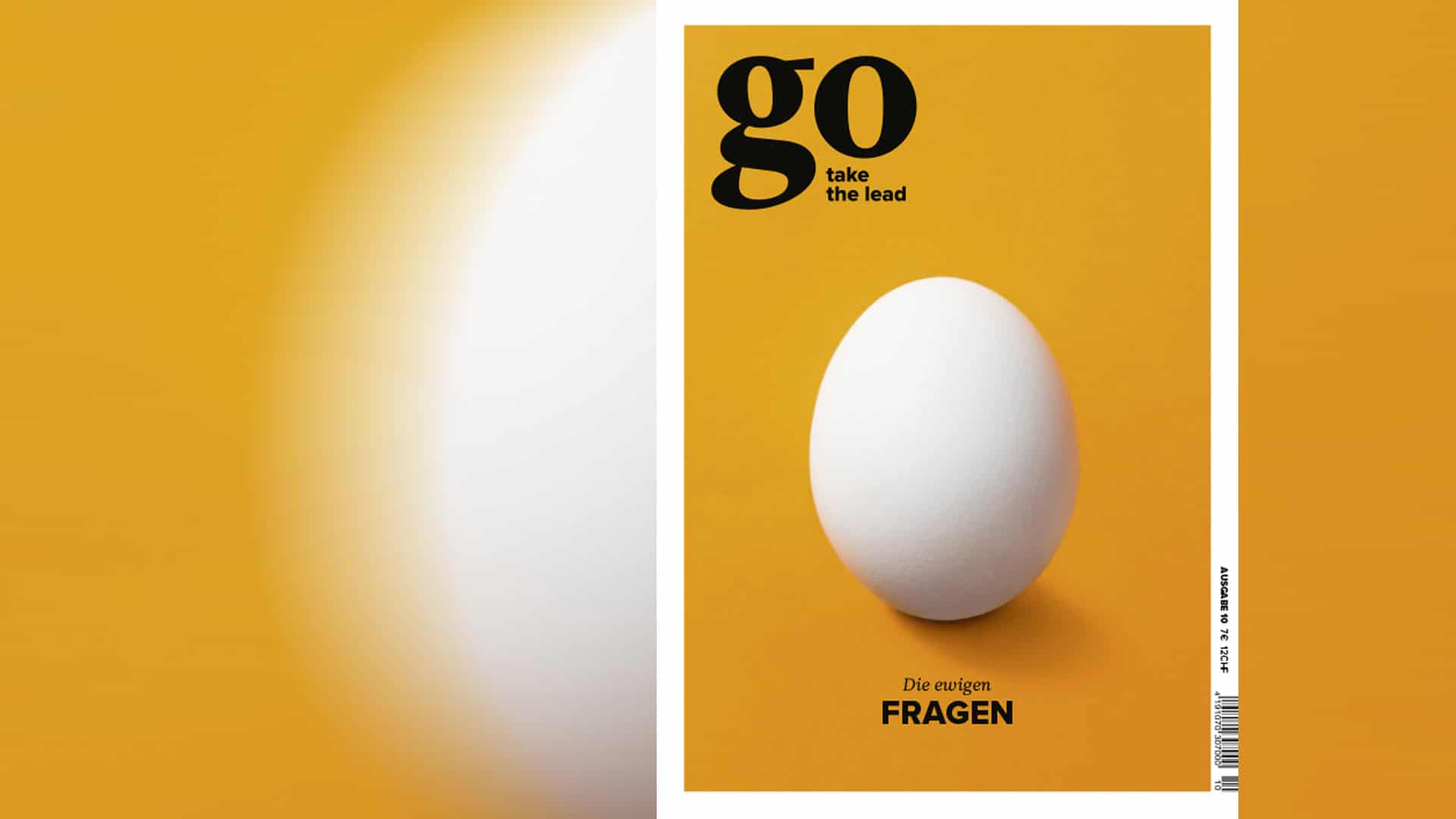 Das Cover der Ausgabe 10 des Magazins „go – take the lead“ wurde im vorigen Jahr als „Cover des Monats“ Juni ausgezeichnet