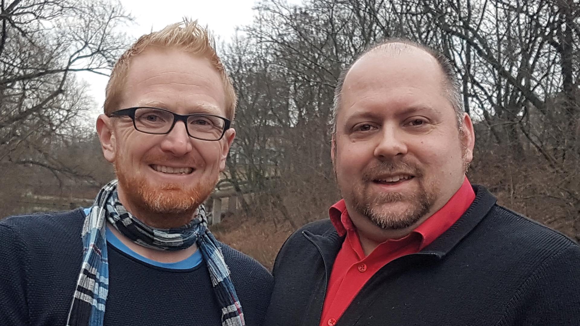 Die Autoren: Chris Pahl (links) ist Projektleiter der Jugendveranstaltung Christival 2022. Karsten Kopjar ist Social-Media-Koordinator der Evangelischen Kirche in Mitteldeutschland.