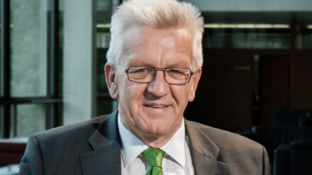 Baden Württembergs Ministerpräsident Winfried Kretschmann