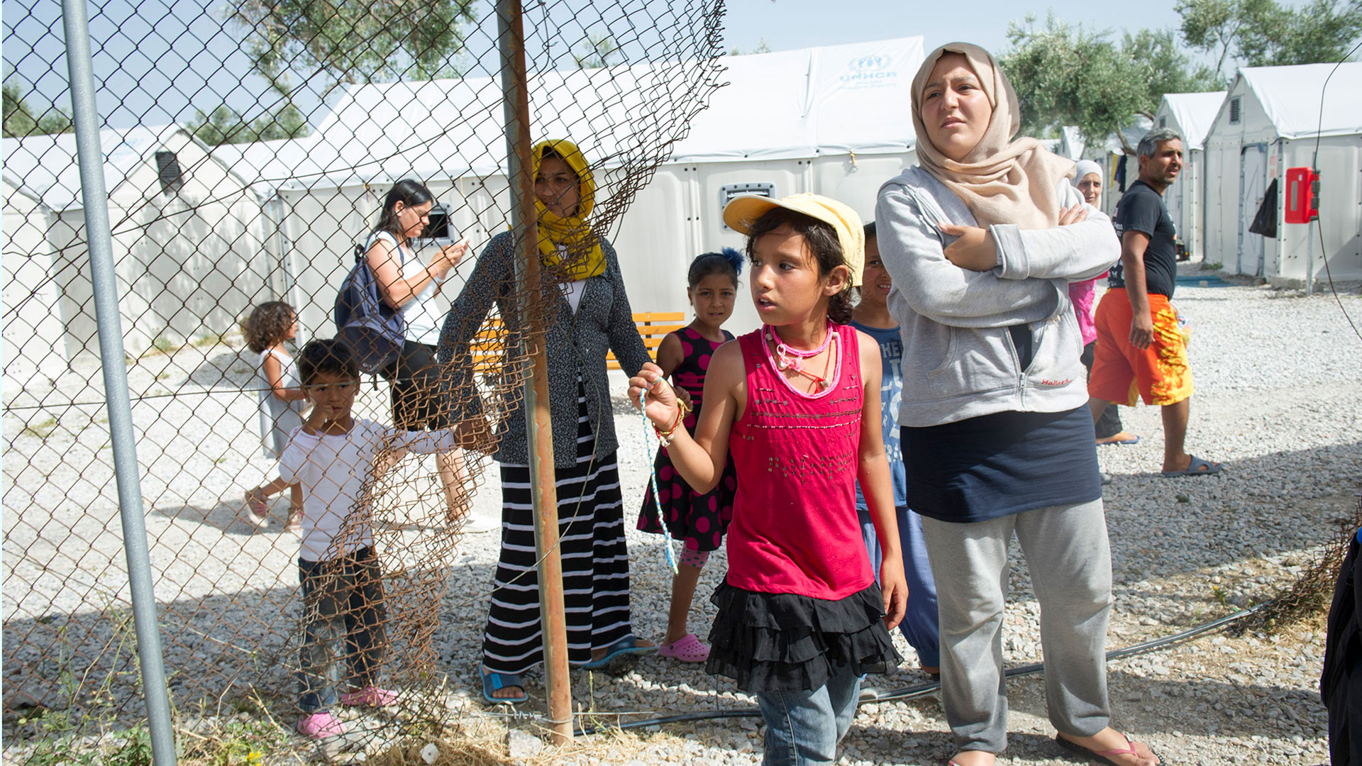 In den griechischen Flüchtlingscamps ist die Angst vor dem Coronavirus groß