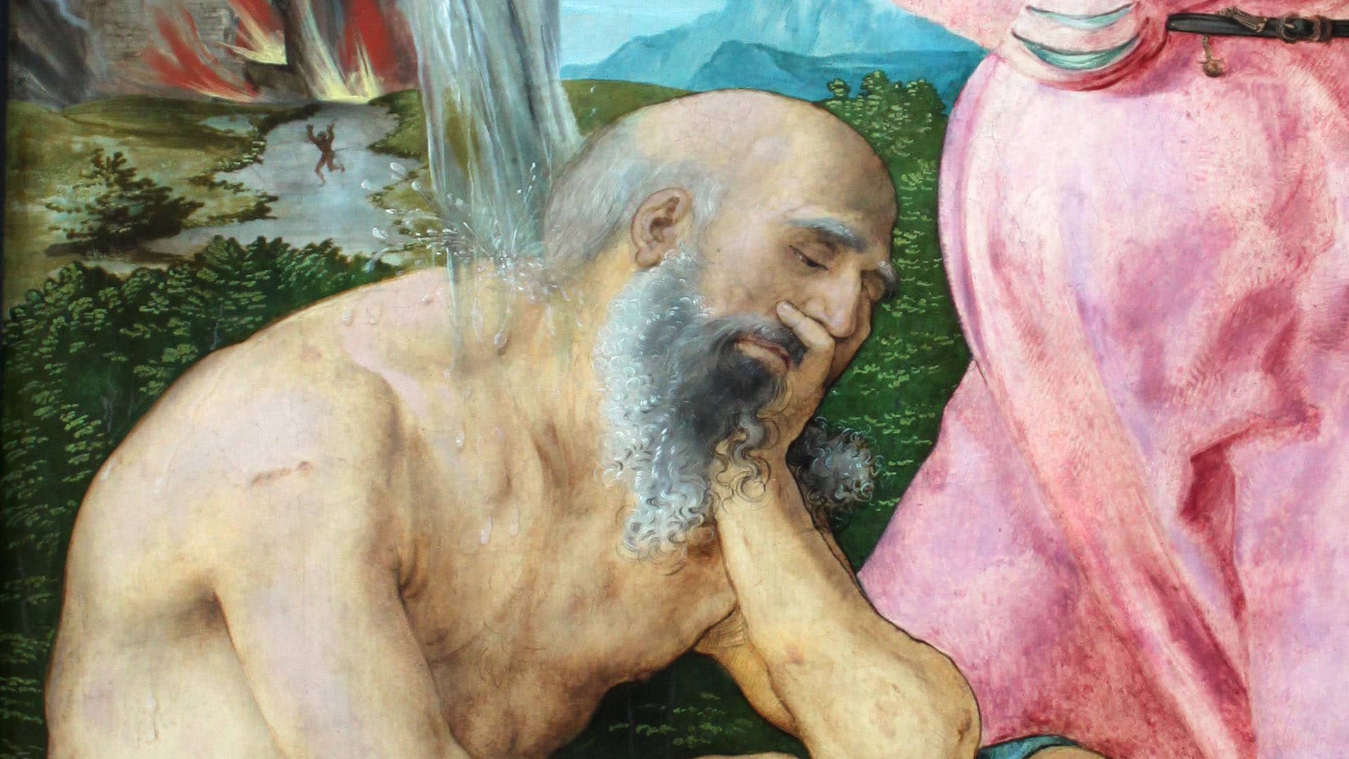 Hiob, hier in einer Darstellung von Albrecht Dürer, fand keine Erklärungen für sein Leid