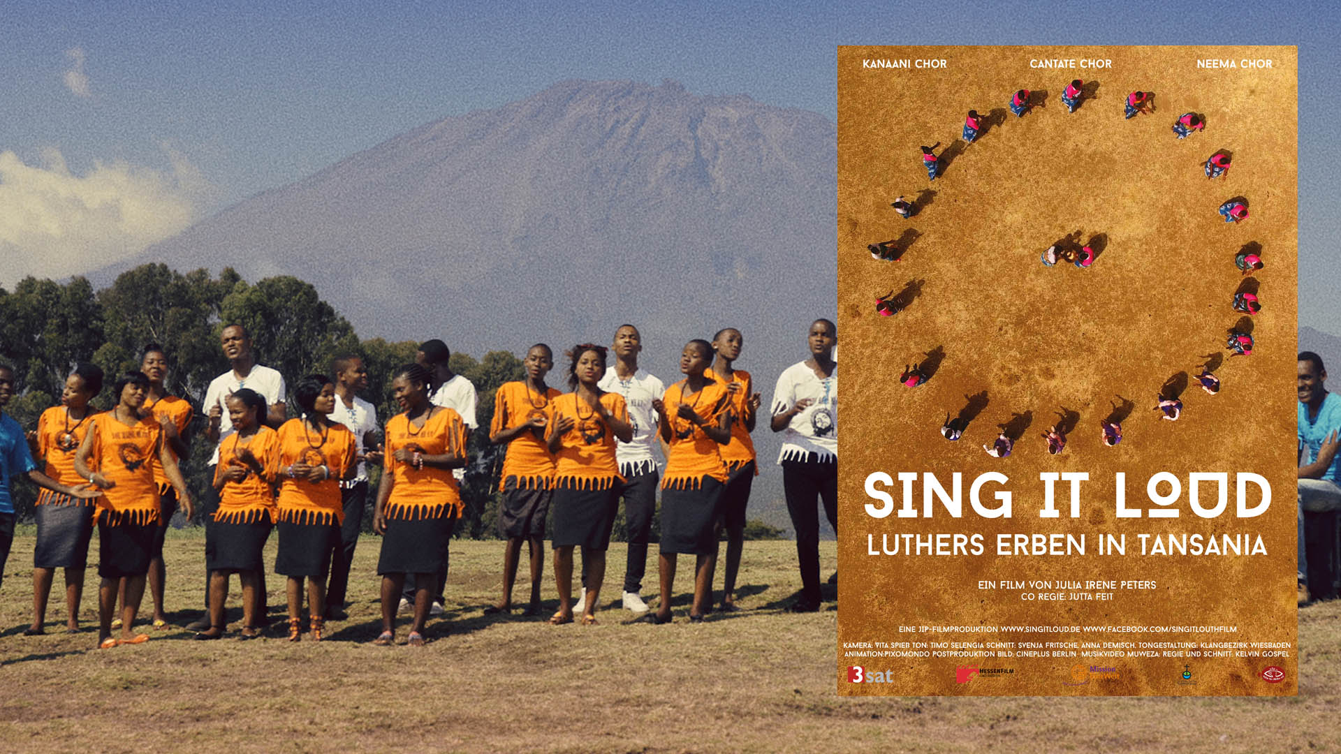 Ab Freitag, dem 17. April 2020, als DVD und im Online-Stream erhältlich: Die Musikdokumentation „Sing it loud“ über einen Chorwettbewerb in Tansania
