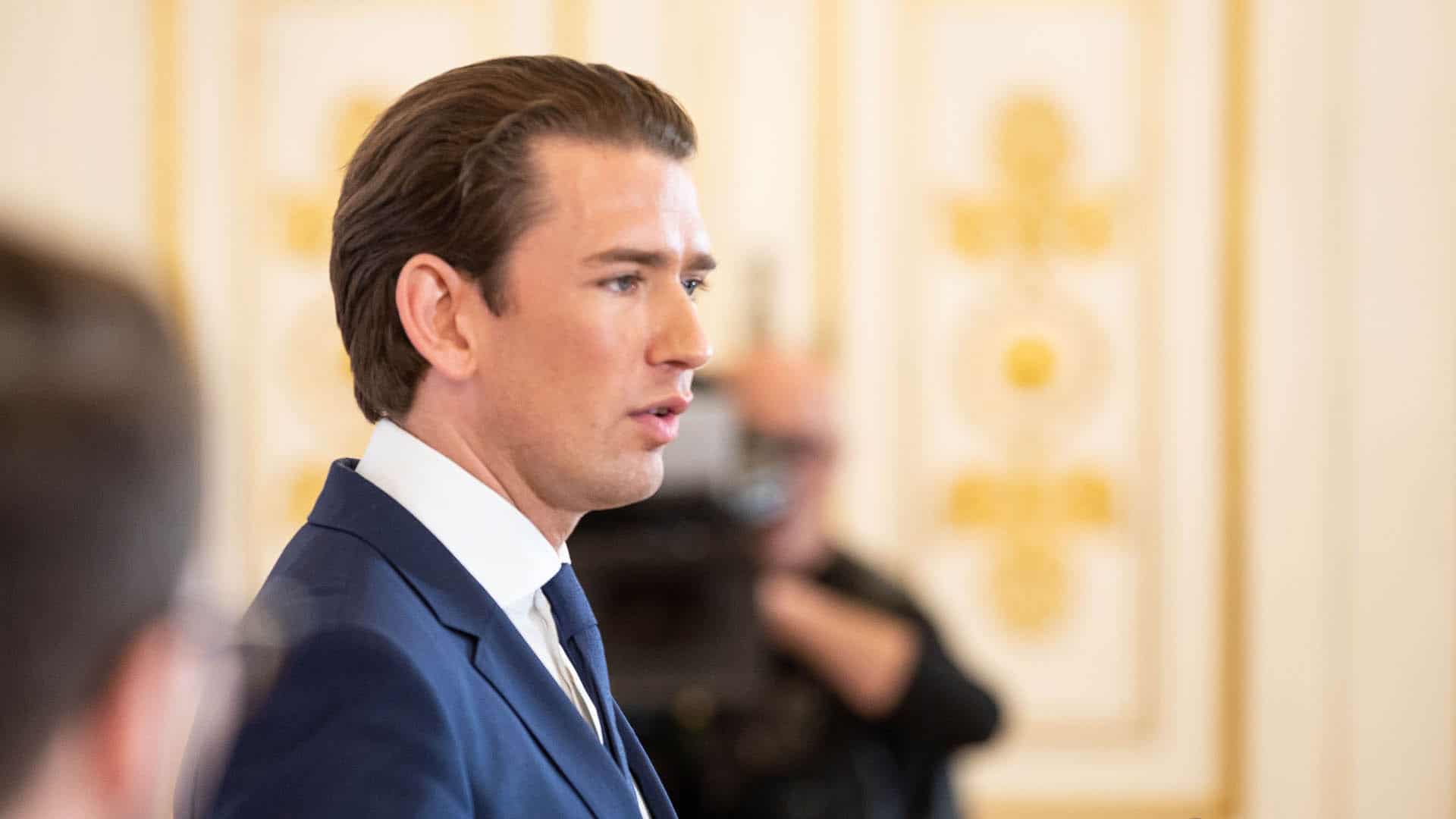 Östrerreichs Bundeskanzler Sebastian Kurz (ÖVP)