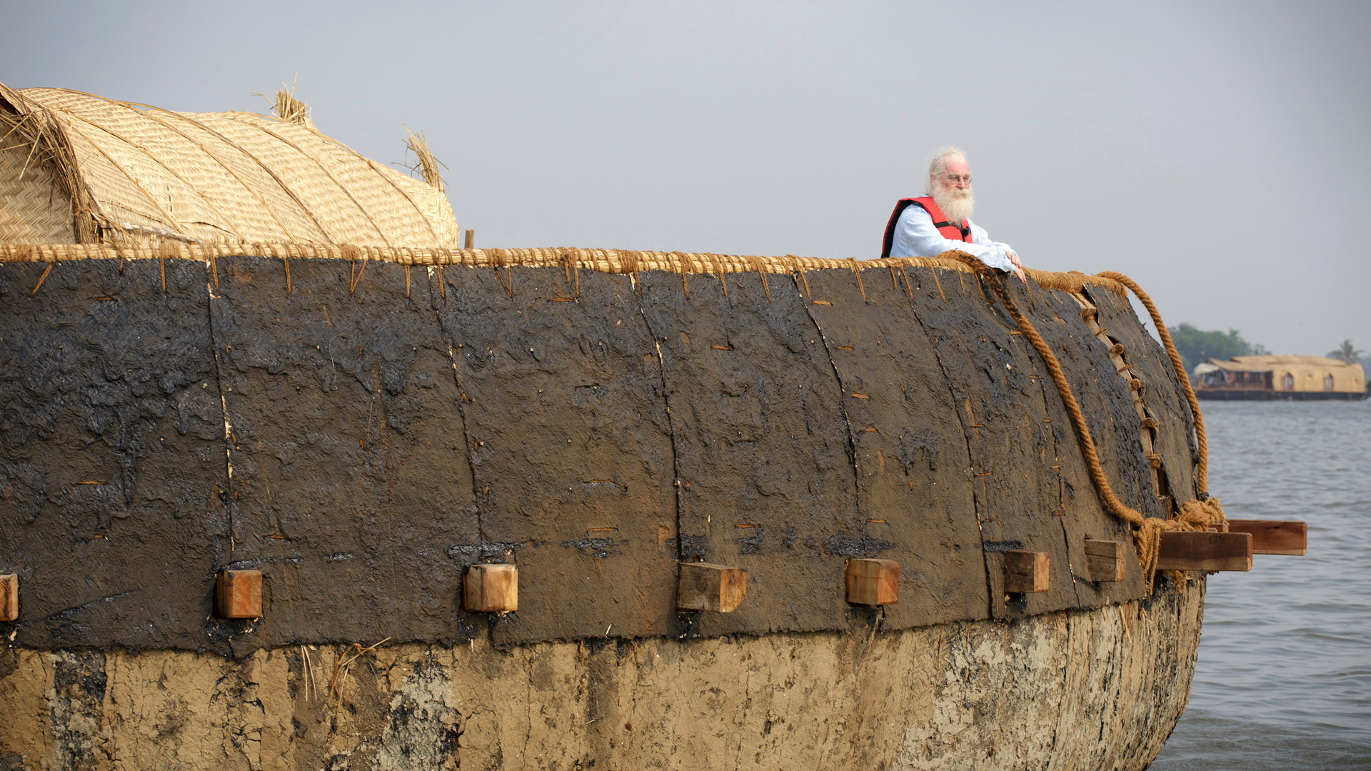 Der Mann an Bord dieser Arche ist nicht Noah, sondern der Wissenschaftler Irving Finkel